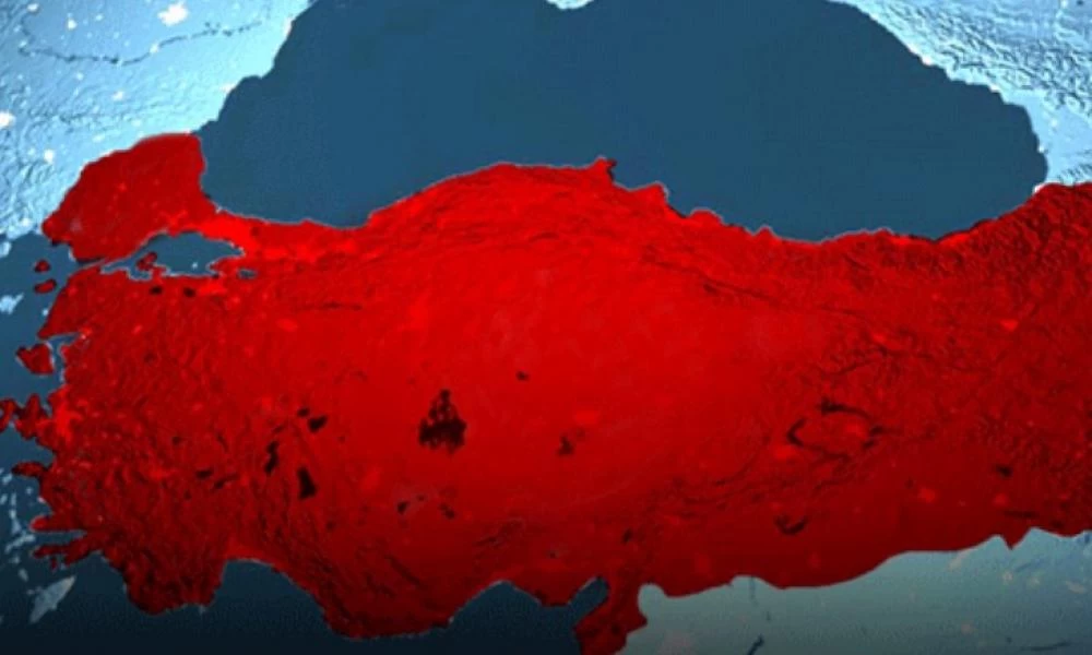 Τουρκικός χάρτης: Η Άγκυρα "κοκκινίζει" Λέσβο, Χίο, Σάμο & Θράκη